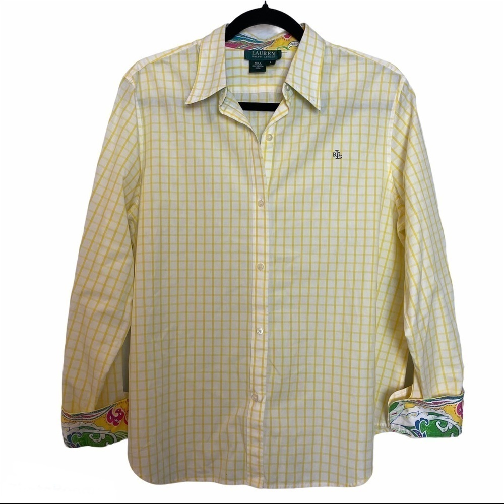Lauren Ralph Lauren Plaid and Paisley Shirt - Picture 2 of 11